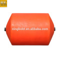 PE material cylinder floats dam/lake/river floating garbage barrier customizable buoy